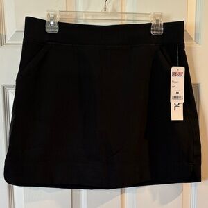NWT 32 Degrees Black Athletic Skort with‎ Pockets size Medium